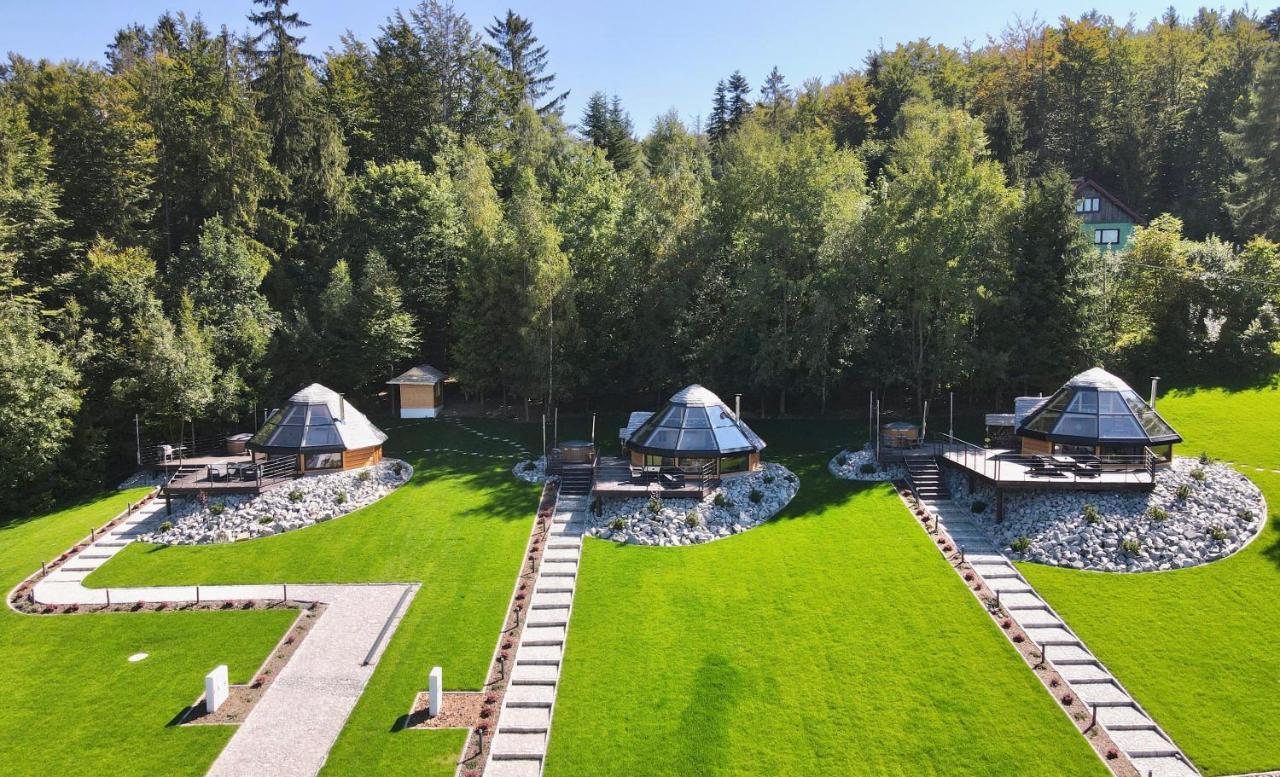 Osada Poli Koniakow - Panoramiczny Domek Nr 1 Z Prywatna Balia I Hydromasazem Екстер'єр фото