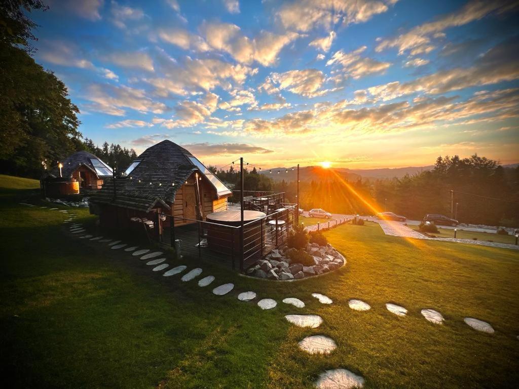 Osada Poli Koniakow - Panoramiczny Domek Nr 1 Z Prywatna Balia I Hydromasazem Екстер'єр фото
