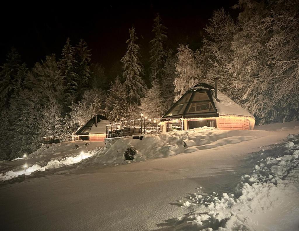 Osada Poli Koniakow - Panoramiczny Domek Nr 1 Z Prywatna Balia I Hydromasazem Екстер'єр фото
